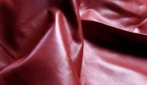 premium quality sheep skin 12"x12" nappa soft leather sheet - no holes & cuts (red)