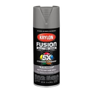 Krylon Fusion ALL-IN-ONE2910 Matte Vintage Gray16 oz.