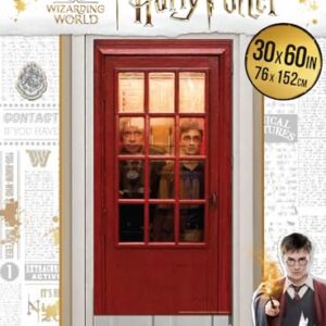 Rubies Harry Potter Decorative Door Cover, Telephone Booth, 30" x 60"