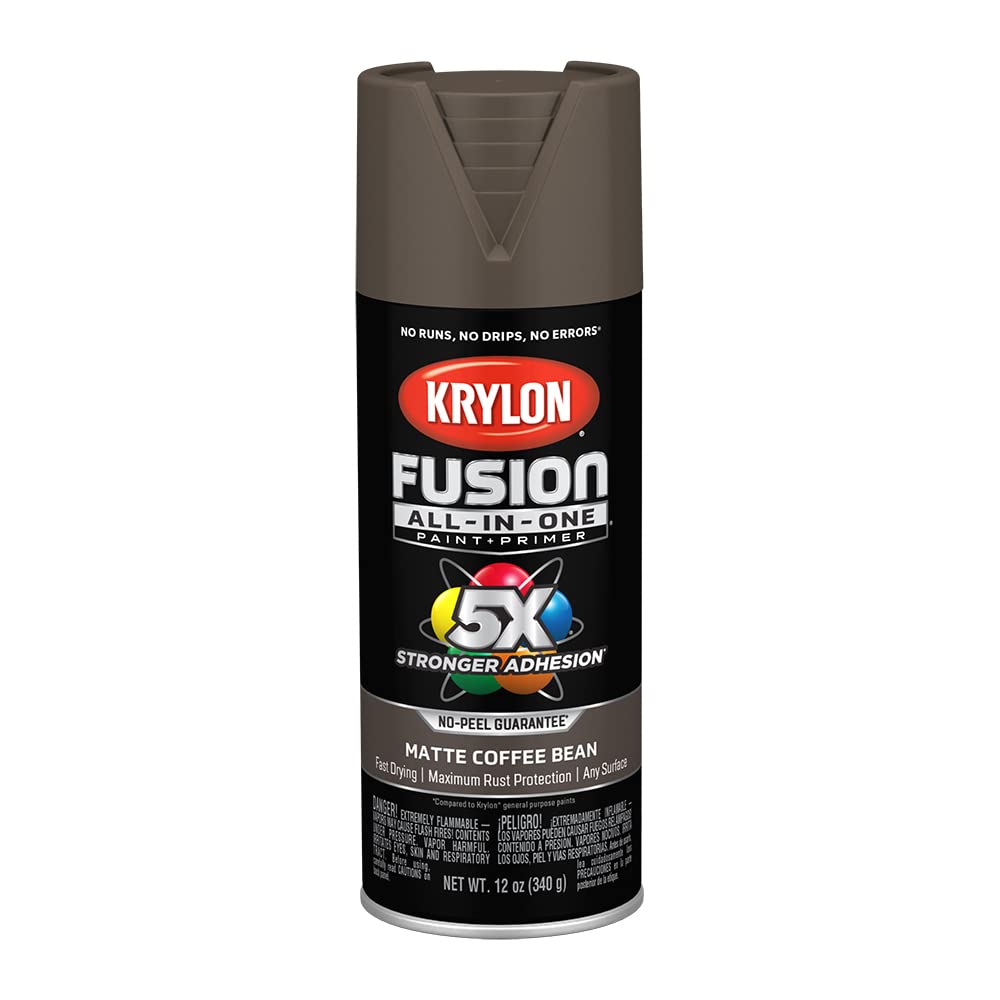 Krylon Fusion ALL-IN-ONE2900 Matte Coffee Bean16 oz.