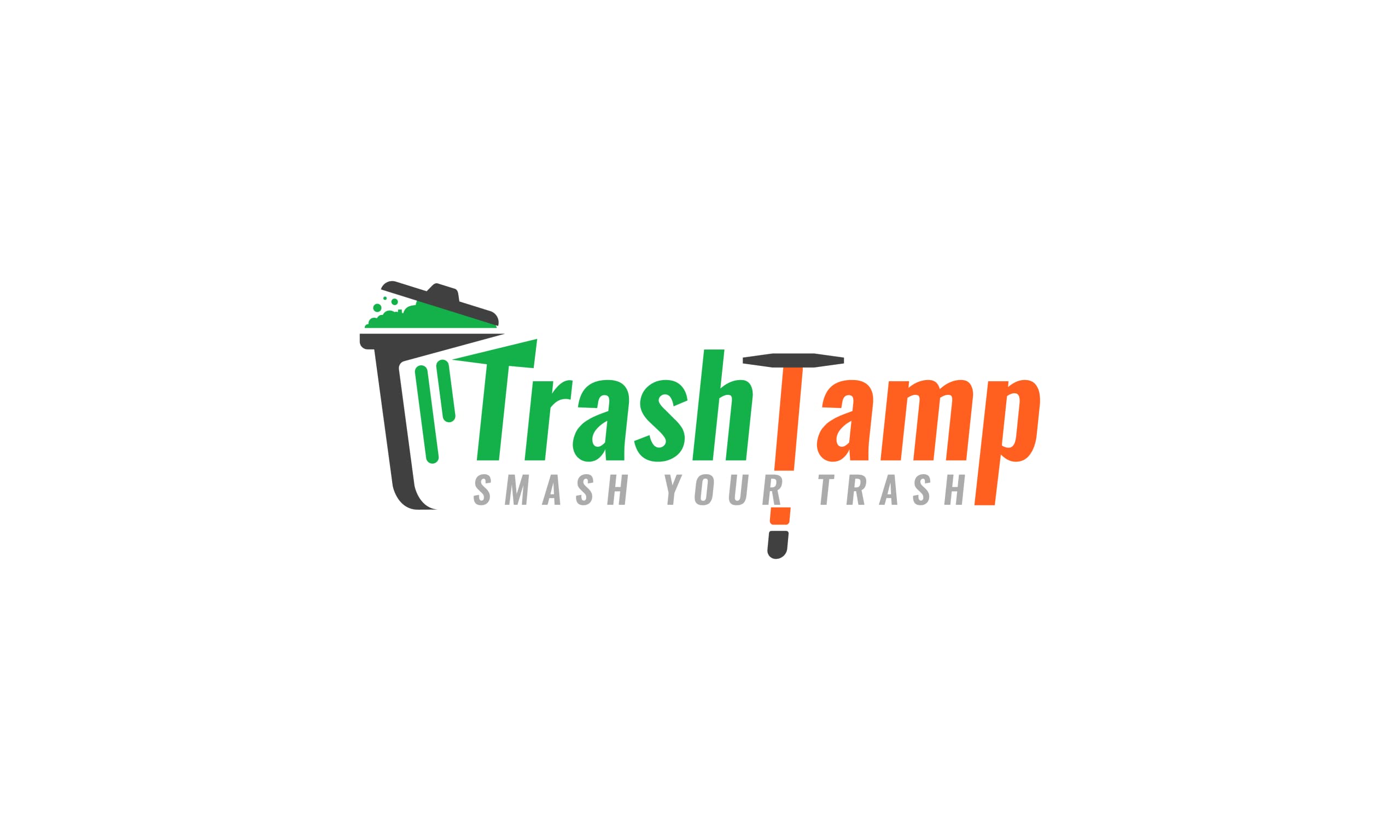 Trash Tamp Newly Designed Version Commercial Manual Garbage Trash Can Compactor Waste Recycling Hand Tool for Kitchen Restaurant Dumpster Recycle Bin Receptacle