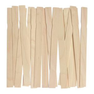 25 pack paint stir sticks, 12 inch wooden paint sticks for mixing, paint stirrers, garden and library markers