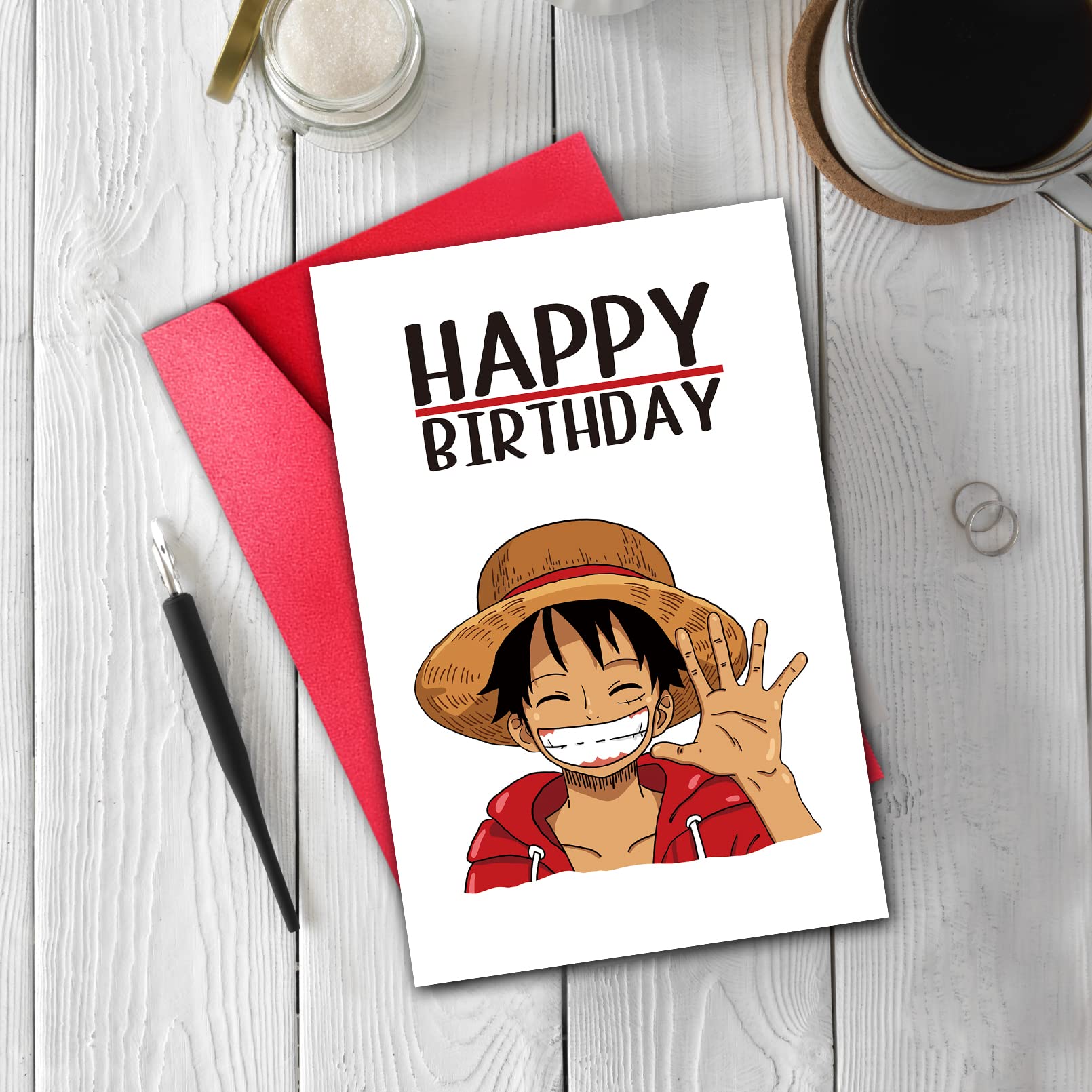 TQDaiker Funny Birthday Card for Children, Happy Birthday Card for Daughter Son, Lovely Birthday Card for Him Her