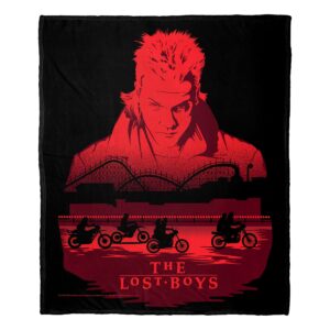 northwest lost boys silk touch throw blanket, 50" x 60", we ride at night