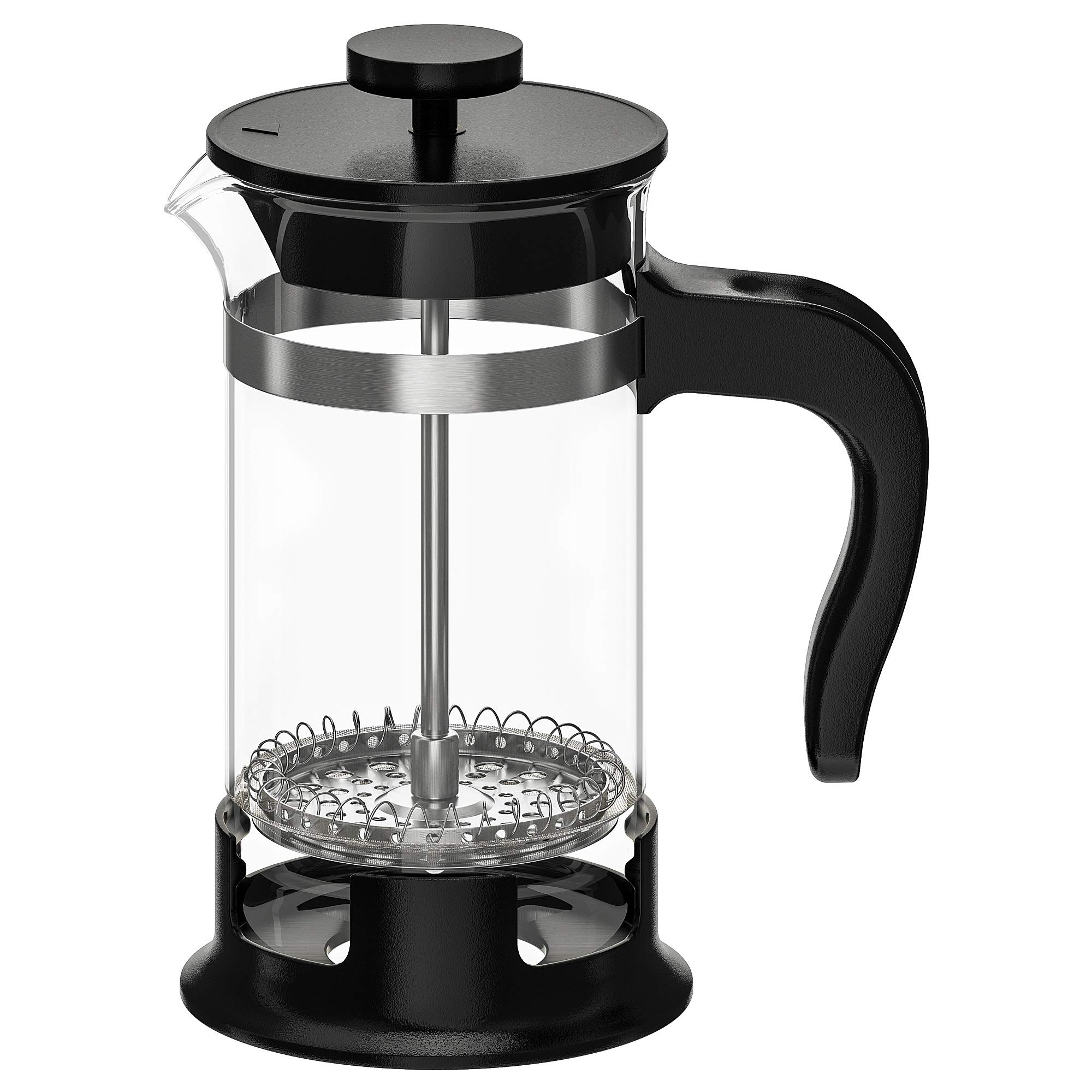 IKEA UPPHETTA Coffee/Tea Maker, 0.4 l, Glass/Stainless Steel