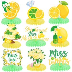 lemon bridal shower centerpiece honeycomb she found her main squeeze lemon table centerpiece decoration for lemon theme bridal shower wedding engagement bachelorette party supplies