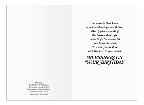 DaySpring - Encouraging You - 4 Floral Card Birthday Assortment with Scripture - 12 Birthday Boxed Cards & Envelopes (U1198)