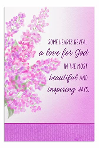 DaySpring - There is No One Like You - 4 Floral Birthday Card Assortment with Scripture - 12 Birthday Boxed Cards & Envelopes (U1199)