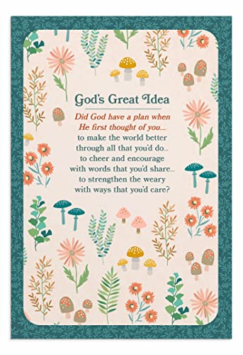 DaySpring - Encouraging You - 4 Floral Card Birthday Assortment with Scripture - 12 Birthday Boxed Cards & Envelopes (U1198)