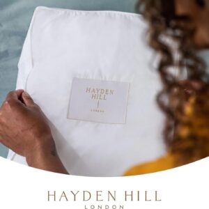 Hayden Hill Luxury Organic Cotton Sweater Storage Bag - Fits 4 Fine Knits - 15 Inch - Breathable Clothes Storage For Cashmere - Moth Proof Sweater Organizer For Closet - Certified Carbon Neutral