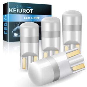 keiurot house number light bulb 194 193 bulb address sign led replacement address light bulb kit,landscape rv and cabinet lighting white,10-30volt ac/dc 4pack