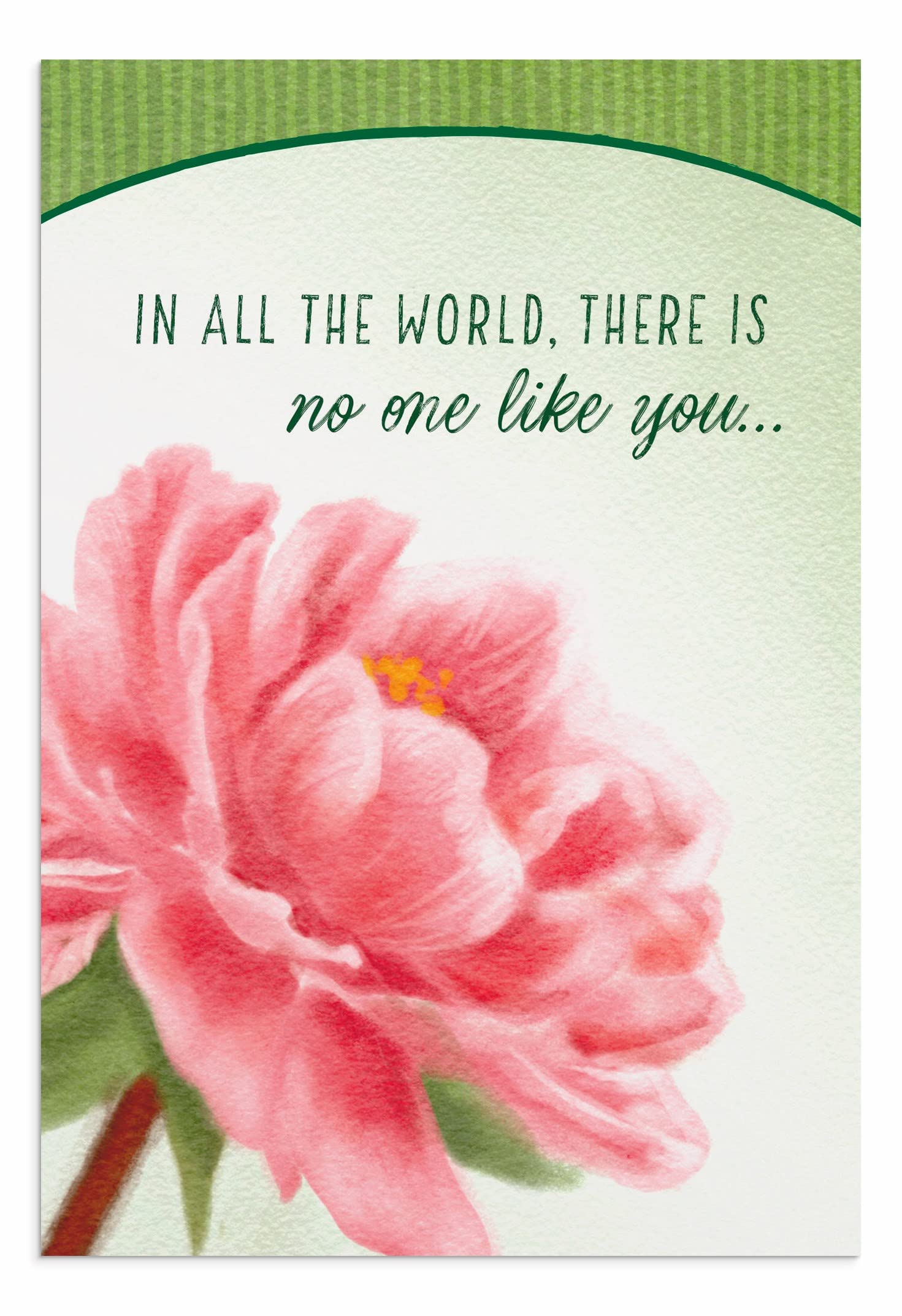 DaySpring - There is No One Like You - 4 Floral Birthday Card Assortment with Scripture - 12 Birthday Boxed Cards & Envelopes (U1199)