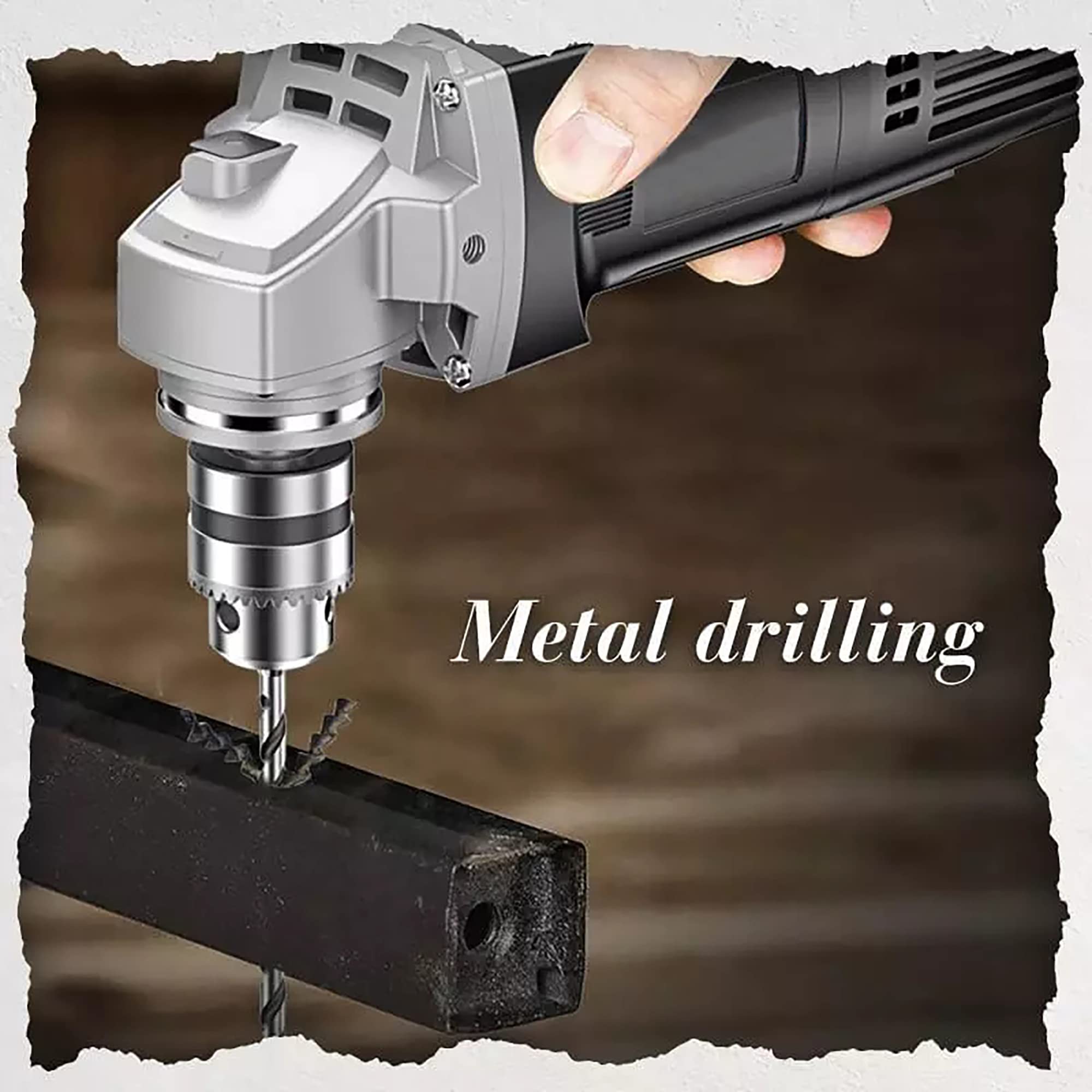 Angle Grinder Electric Drill Conversion Collets Conversion Head For Angle Grinder Woodworking Tool Accessories (1)