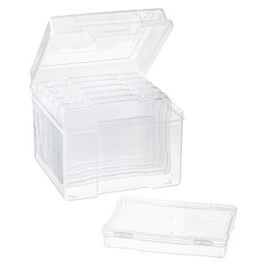 Simply Tidy 5”; x 7”; Clear 6-Case Photo Storage Keeper