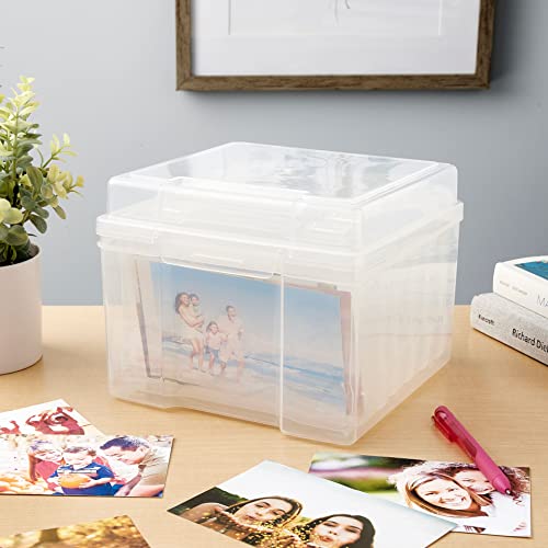 Simply Tidy 5”; x 7”; Clear 6-Case Photo Storage Keeper