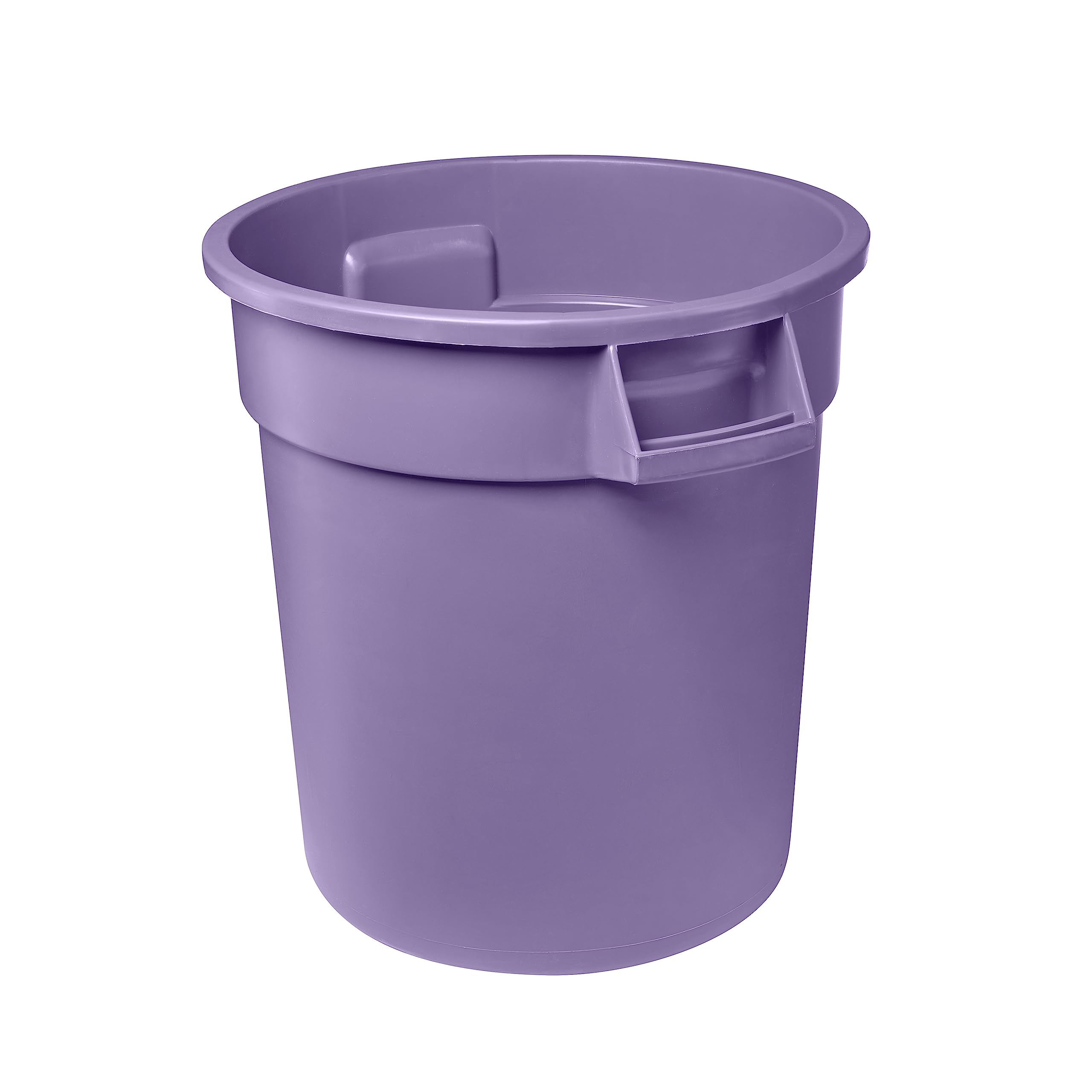 Zedfire Stager US, 10 Gallon Purple Round Commercial Trash Can/Ingredient Bin, Kitchen Waste Bin, Indoor Trash Can, Trash Bin, Durable Wastebasket, Garbage Can, Waste Receptacle, (ser. 03)