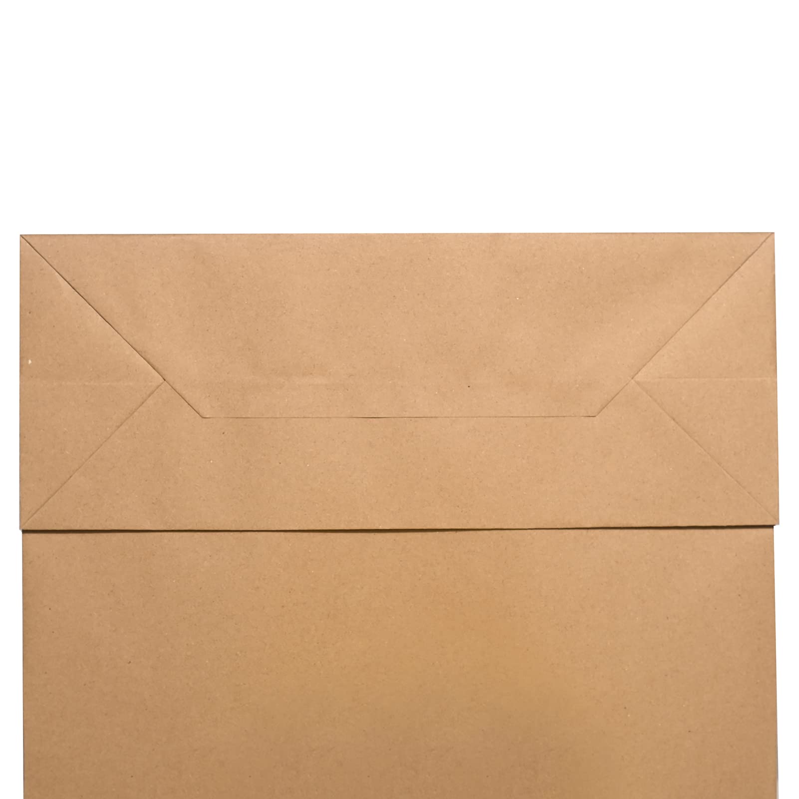 Brothersbox Small Brown Kraft Paper Bags with Handles 100PCS - 5.25*3.25*8 Inch Bags for Birthday Party Grocery Retail Shopping Business