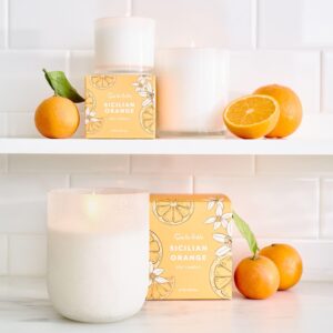 Sur La Table Sicilian Orange Candle, White