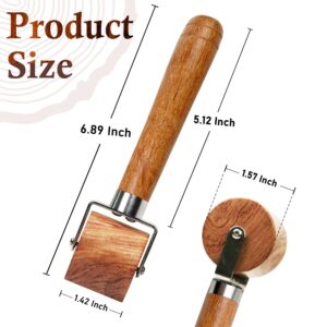 Savina Quilting Seam Roller, Wooden Pressing Roller, Easy to Grip Handle Tools for Quilting, Sewing, Wallpaper, Home Decoration.