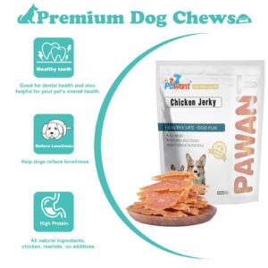 Pawant Chicken Jerky for Dogs Treats Training Snacks Dog Chew Treats Rawhide Free for Small and Large Dog 2lb/908g