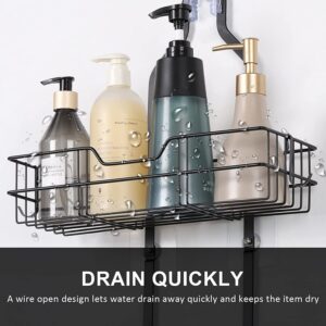 Overstock 3-Tier Bathroom Shower Caddy Black