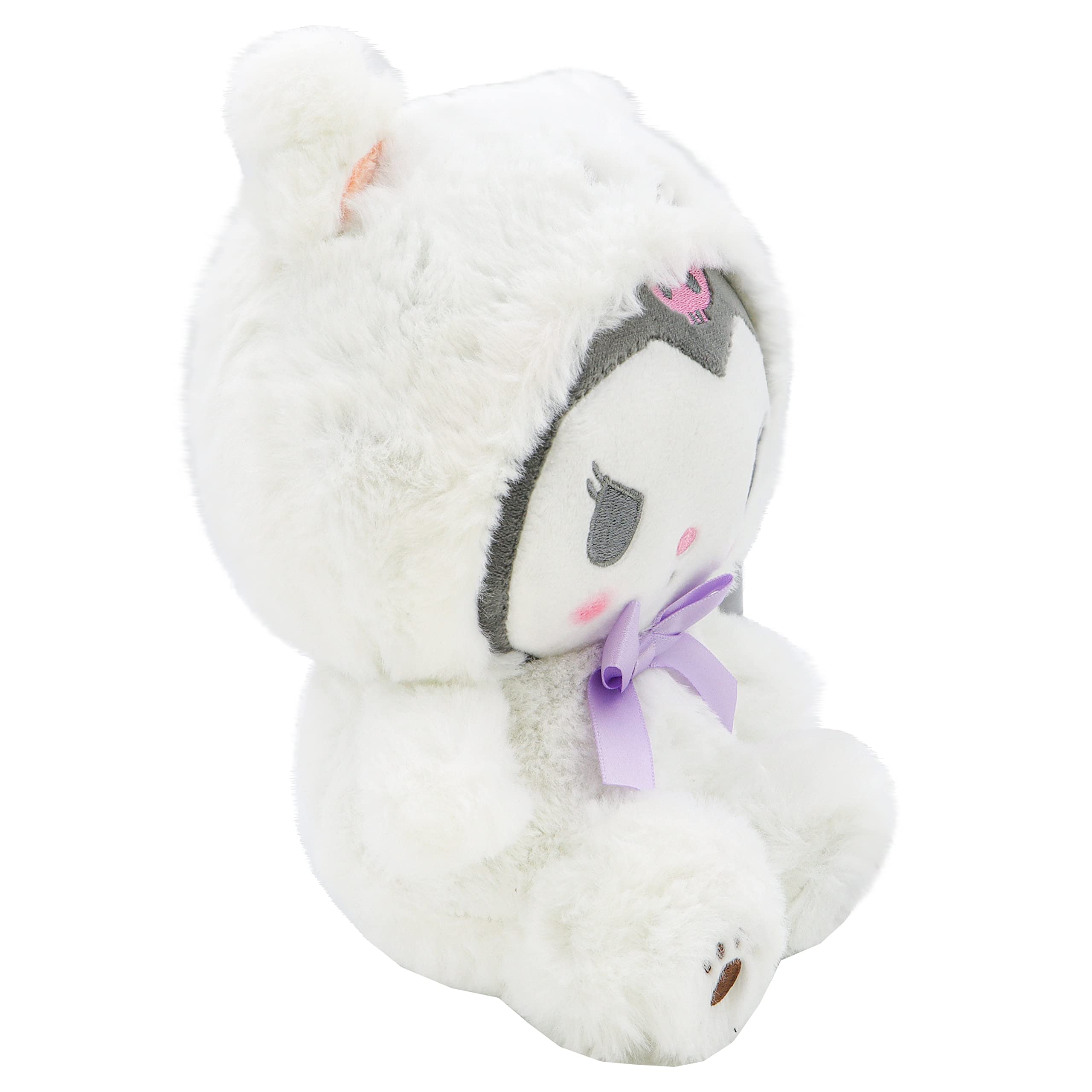 COAQAC Kawaii Cartoon White Bear Cross-Dressing Series Plush,Soft Plush Doll Cute Soft Toys, Plush Pillow Stuffed Animals Toy Birthday Gifts for Girls Kids