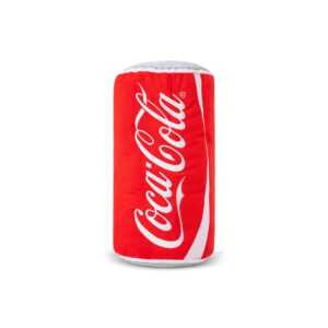 Coca-Cola 15" Novelty Plush Can, Dorm Decor, Squishy Soft Throw Pillow, Collector Toy