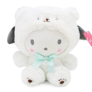 coaqac kawaii cartoon white bear cross-dressing series plush,soft plush doll cute soft toys, plush pillow stuffed animals toy birthday gifts for girls kids animals toy birthday gifts for girls kids