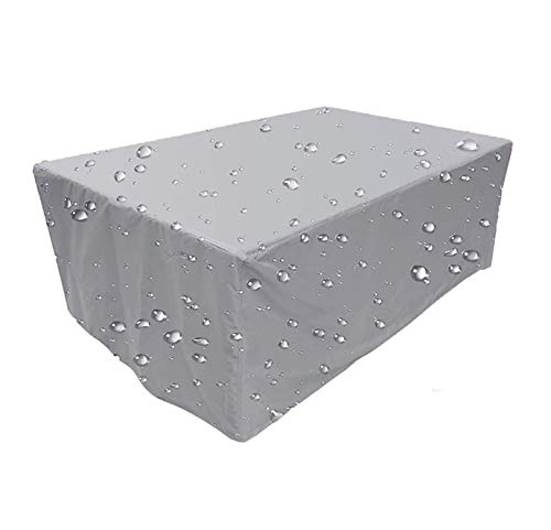 SUEDIAN Patio Furniture Covers Rectangular Patio Furniture Covers, Custom Size available300D Oxford Polyester Material Windproof, Anti-UV,Durable Waterproof Dustproof Outdoor Cover for Garden