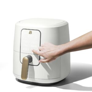 Quart Touchscreen Air Fryer, White Icing by Drew Barrymore