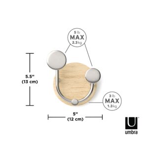 Umbra Melody Valet Wall Mounted Hook, Natural