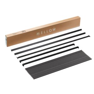 Mellow Metal Bunkie Board, Twin, Black