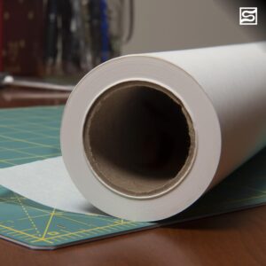 Bienfang Sketching & Tracing Paper Roll, White, 12 Inches x 50 Yards (2-Pack) - for Drawing, Trace, Sketch, Sewing Pattern