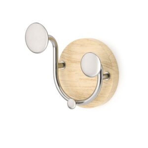 umbra melody valet wall mounted hook, natural