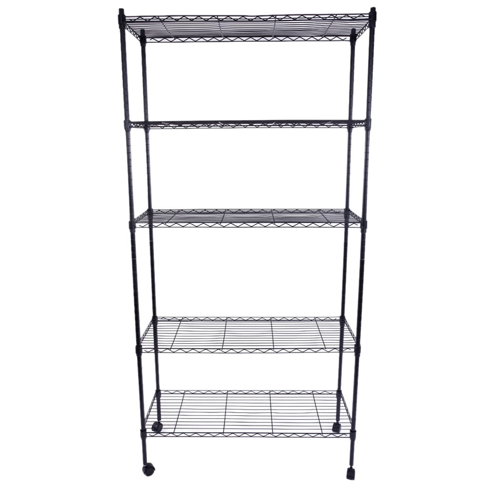 DDOY Storage Shelves Utility Shelf Rack Shelf Space Saver Metal Shelf Shelf Storage Wire Rack Shelving Metal Rack Shelves for Closet Organization