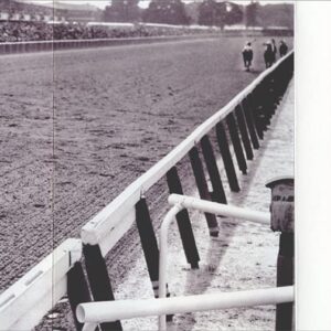 Avanti Press Secretariat Running Race at Belmont Park Vintage Photograph America Collection Birthday Card