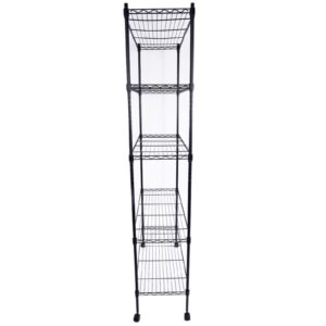 DDOY Storage Shelves Utility Shelf Rack Shelf Space Saver Metal Shelf Shelf Storage Wire Rack Shelving Metal Rack Shelves for Closet Organization