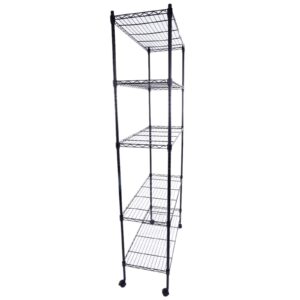 DDOY Storage Shelves Utility Shelf Rack Shelf Space Saver Metal Shelf Shelf Storage Wire Rack Shelving Metal Rack Shelves for Closet Organization