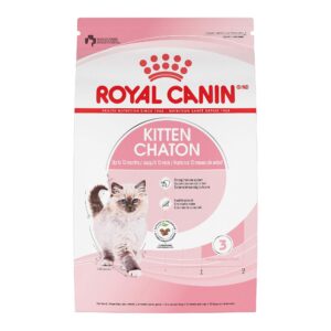 royal canin feline health nutrition dry kitten food, supports digestive health, immune support and healthy energy, 3 lb bag