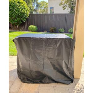 YZNKLXF Prep Table Cover for 52 Outdoor Table With Pockets,Outdoor Prep Table Cover 52.3''L x 24.4''W x 35''H