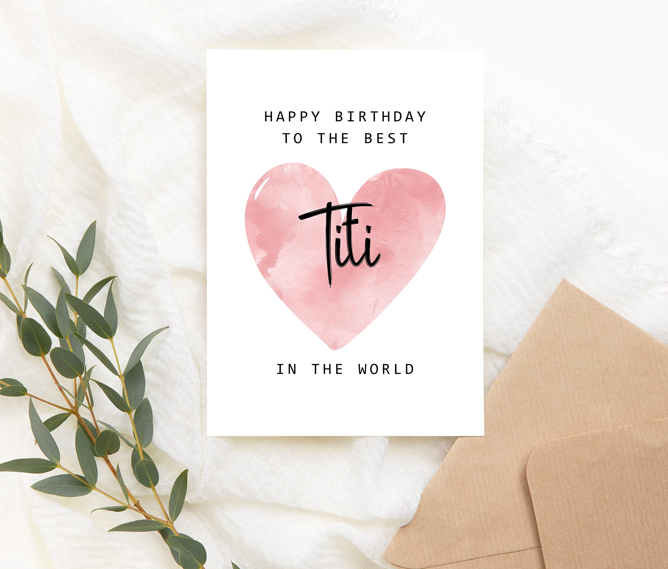 Happy Birthday To The Best Titi In The World Card - Titi Birthday Card - Titi Card - Mother's Day Gift - Happy Birthday Card Happy Birthday Mom