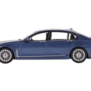 Alpina B7 xDrive Alpina Blue Metallic with Sunroof Limited Edition to 2040 Pieces Worldwide 1/64 Diecast Model Car by True Scale Miniatures MGT00471