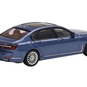 Alpina B7 xDrive Alpina Blue Metallic with Sunroof Limited Edition to 2040 Pieces Worldwide 1/64 Diecast Model Car by True Scale Miniatures MGT00471