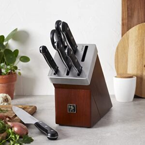 HENCKELS Solution Knife Block Set, 7-pc, Brown