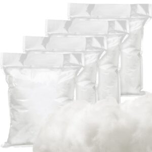 woanger 1000g/ 35oz polyfill stuffing polyester fiber filling stuffings pillow couch stuffed high resilience fiber for cushion small dolls crafts comforter diy padding quilts