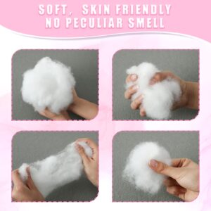 Woanger 1000g/ 35oz Polyfill Stuffing Polyester Fiber Filling Stuffings Pillow Couch Stuffed High Resilience Fiber for Cushion Small Dolls Crafts Comforter DIY Padding Quilts