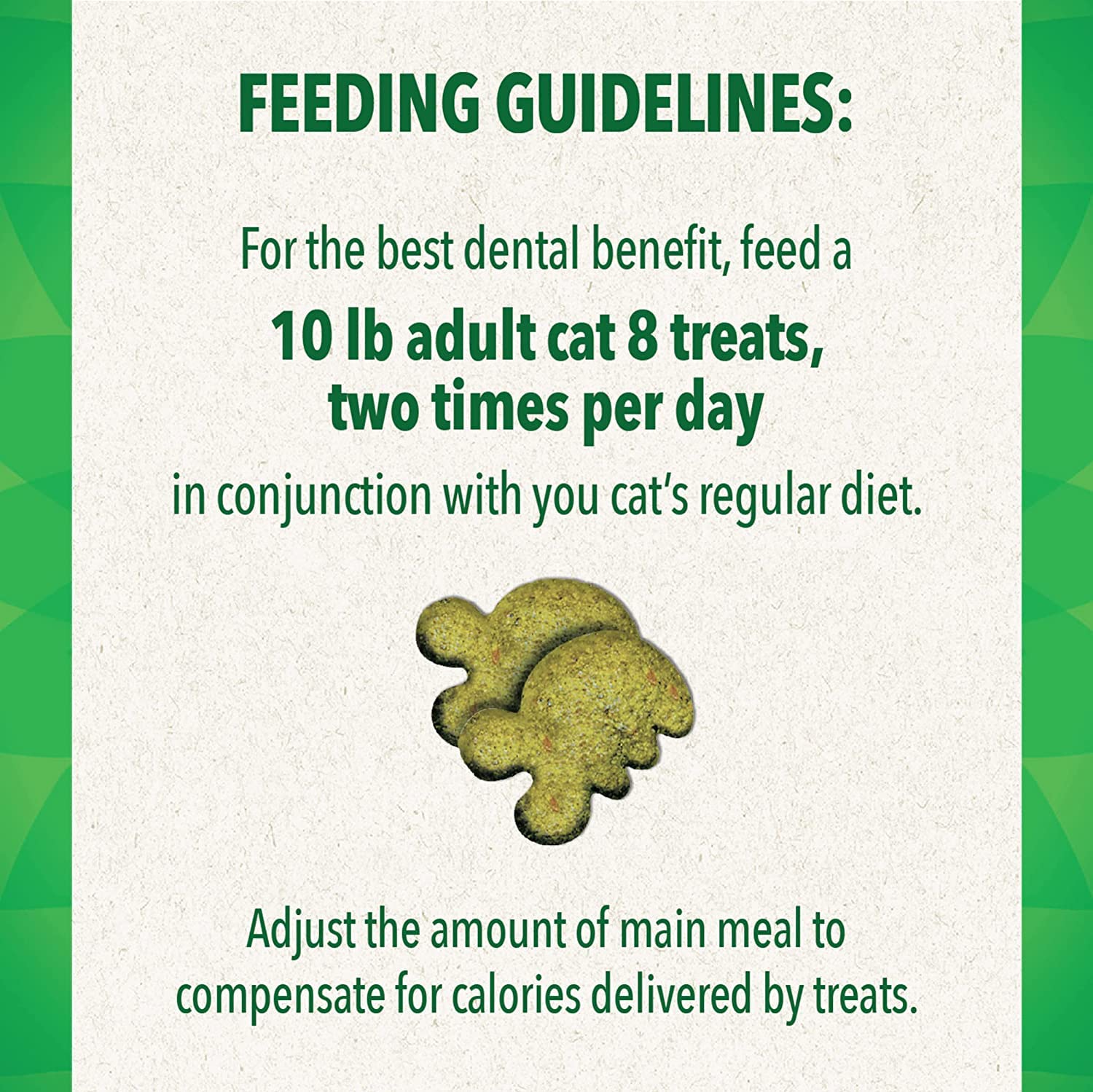 Greenies (4 Pack Feline Dental Cat Treat Variety Bundle 4 Flavors - 2.1oz Each Bag