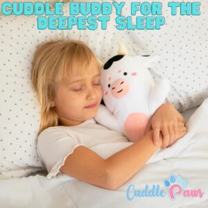 Cuddle Paws Cow Body Pillow for Kids 23 inches, Cow Print Stuff, Cow Pillow, Cow Gifts, Cow Plush, Cow Toys, Cuddle Pillow Gift for Kids, Gift for Girls, Gift for Girlfriends