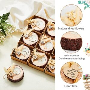 100 Pcs Wedding Favor Candle Holders Bridal Shower Favors Candles Rustic Wedding Favors Wedding Souvenirs for Guest Gifts Wedding Party Favors Wedding Decorations