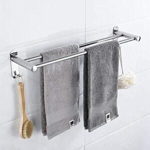 xhalery towel rack,wall mounted towel holder,1-tier 2-tier bath towel rack,stainless steel towel bar rail,for kitchen bathroom toilet hotel office-a-50cm/b-70cm